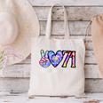 Class Of 1971 Shirt Tie Dye Senior Graduation Class Reunion Canvas Tote Bag