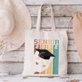 Class Of 2022 Graduation Cat Seniors Grad Canvas Tote Bag