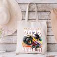 Class Of 2022 Monster Truck Graduation Cap Retro Sunset Boy Canvas Tote Bag
