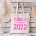 Class Of 2022 Pink Girls Shirt Graduation Canvas Tote Bag