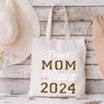 Class Of 2024 Proud Mom Of Senior Class 24 Graduation Canvas Tote Bag