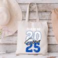 Class Of 2025 Senior Graduation 2025 Blue Canvas Tote Bag