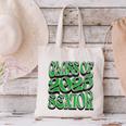 Class Of 2025 Senior Green Student Graduation Canvas Tote Bag