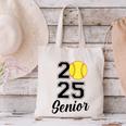 Class Of 2025 Softball Senior Graduation Graduate Women Canvas Tote Bag