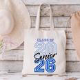 Class Of 2026 Senior Graduation High School And College Grad Canvas Tote Bag