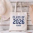 Class Of 2026 Senior Graduation High School College Grad Canvas Tote Bag