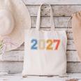 Class Of 2027 Graduate Shirts For Men Women Graduation Retro Canvas Tote Bag