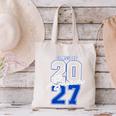 Class Of 2027 Senior 2027 Graduation Canvas Tote Bag