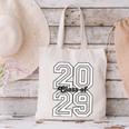 Class Of 2029 Graduating School Class Of 2029 Graduation Canvas Tote Bag