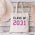 Class Of 2031 Graduation T-Shirt Canvas Tote Bag