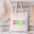 Class Of 2036 Grow With Me Graduation First Day Of School Canvas Tote Bag