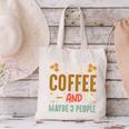 Coffee & Introvert Humor Tee Quote Cute Font Canvas Tote Bag Coffee & Introvert Humor Tee Quote Cute Font Canvas Tote Bag