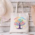 Color Our World Summer Reading Program 2025 Trippy Book Tree Canvas Tote Bag