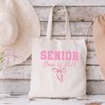 Coquette Senior 2026 Class Of 2026 Pink Bow Graduation 2026 Canvas Tote Bag