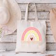 Cosmetology Instructor Cosmetologist Graduation Rainbow Canvas Tote Bag