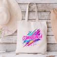 Cowabunga Retro 80s 90s Nostalgia Slang Neon Grunge Art Canvas Tote Bag