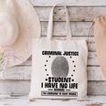 Criminal Justice School Degree Graduation Day Student Canvas Tote Bag