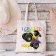 I Crushed Kindergarten Monster Truck Graduation Boys Small Canvas Tote Bag