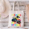 I Crushed Pre-K Monster Truck Graduation Preschool Grad 2025 Canvas Tote Bag