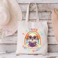Cute 100th Day Of School 100 Days Dog Reading Book Rainbow Canvas Tote Bag Cute 100th Day Of School 100 Days Dog Reading Book Rainbow Canvas Tote Bag
