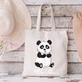 Cute Introvert Vibes – Panda Hello & Goodbye Canvas Tote Bag Cute Introvert Vibes – Panda Hello & Goodbye Canvas Tote Bag