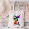Dabbing Graduation Women Canvas Tote Bag