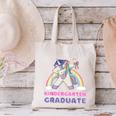 Dabbing Unicorn Kindergarten Graduation Dab Dance Girl Canvas Tote Bag