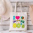 Dad I Love The 80's Retro 80s Nostalgia For Dad Canvas Tote Bag Dad I Love The 80's Retro 80s Nostalgia For Dad Canvas Tote Bag