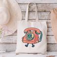 Dial It Back Retro Tech Nostalgia Vintage Premium Tri-Blend Canvas Tote Bag