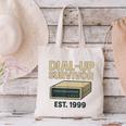 Dial Up Survivor Retro 90s Internet Nostalgia Canvas Tote Bag