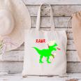 Dinosaur Rawr Diploma Grad Graduate Graduation Canvas Tote Bag