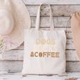 Dogs Books & Coffee Canvas Tote Bag