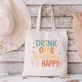 Drink Coffee Read Books Be Happy Aesthetic Quote Canvas Tote Bag Drink Coffee Read Books Be Happy Aesthetic Quote Canvas Tote Bag