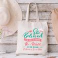 DSW Graduation So She Became A Doctor Of Social Work Canvas Tote Bag
