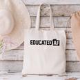 Educated Af GraduationShirt Canvas Tote Bag