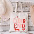 Elder Emo Retro Punk Typography Nostalgia Premium Tri-Blend Canvas Tote Bag