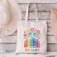 Equality Love Peace Compassion Books Protest Women Girls Kid Canvas Tote Bag