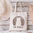 Ew People Introvert Cat Meow Cat Lover Men Women Kids Canvas Tote Bag Ew People Introvert Cat Meow Cat Lover Men Women Kids Canvas Tote Bag