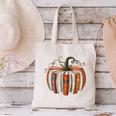 Fall Book Pumpkin Halloween Teacher Librarian Thanksgiving Canvas Tote Bag