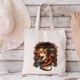 Fantasy Dragon Reading Book Lover Canvas Tote Bag Fantasy Dragon Reading Book Lover Canvas Tote Bag