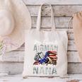My Favorite Airman Calls Me Nana Air Force Graduation Nana Canvas Tote Bag