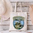 Felt Crappie So I Went Fishing Introvert Lakes Antisocial Raglan Baseball Tee Canvas Tote Bag