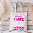 Female Lawyer Women Law Student Graduation Bar Exam Canvas Tote Bag