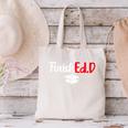 FinishEdD Doctor Of Education Graduate EdD Graduation Canvas Tote Bag