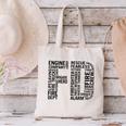 Fire Academy Graduation T-Shirt Firefighter Support Tee Canvas Tote Bag