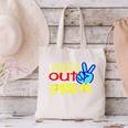 First Day Of School Shirt Peace Out Pre-K Graduation Kids So Canvas Tote Bag
