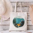 Fish Bowl Frutiger Aero Y2K Retro Vibes Canvas Tote Bag