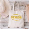 Football Proud Senior 2026 Graduation Year Canvas Tote Bag