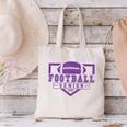 Football Senior Night Football Senior 2025 Graduation 36 Canvas Tote Bag