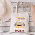 I Was Forced To Put My Book Down And Rejoin Society Book Canvas Tote Bag